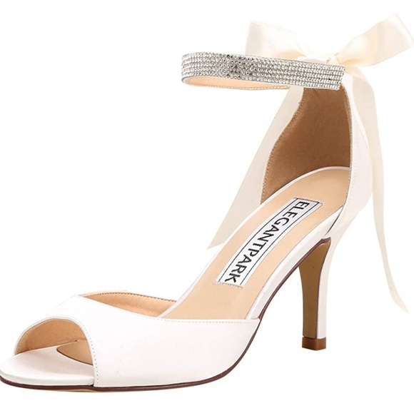 elegant park bridal shoes